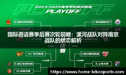 国际邀请赛季后赛次轮前瞻：漯河战队对阵南京战队的状态解析